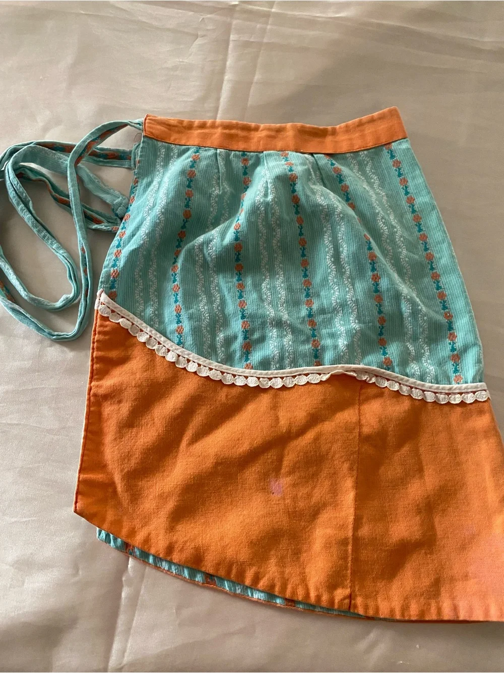 Vintage 1950s/1960s half apron